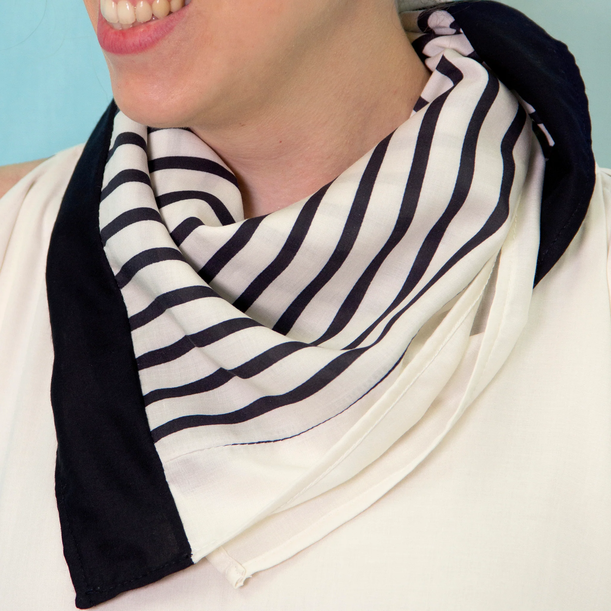 Solids Fabric in Rayon - Caviar - Image 4