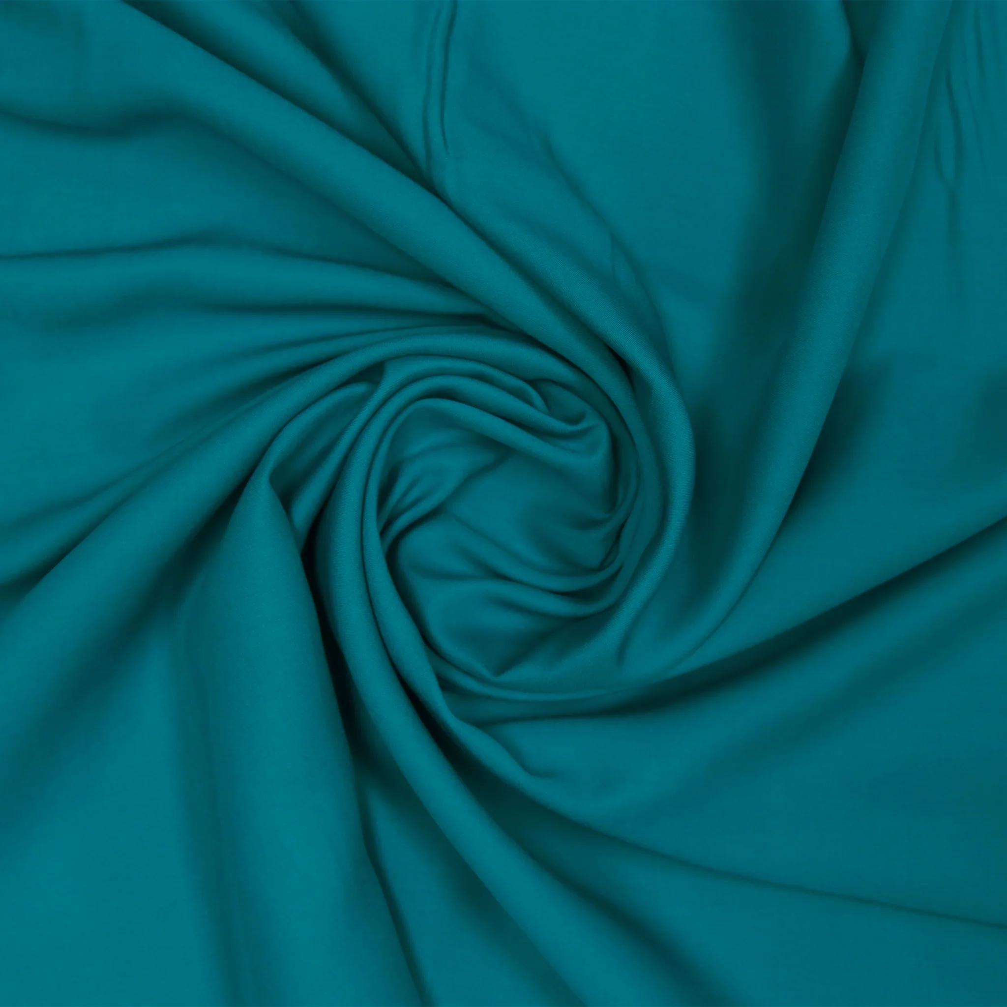 Solids Fabric in Rayon - Tile Blue - Image 2