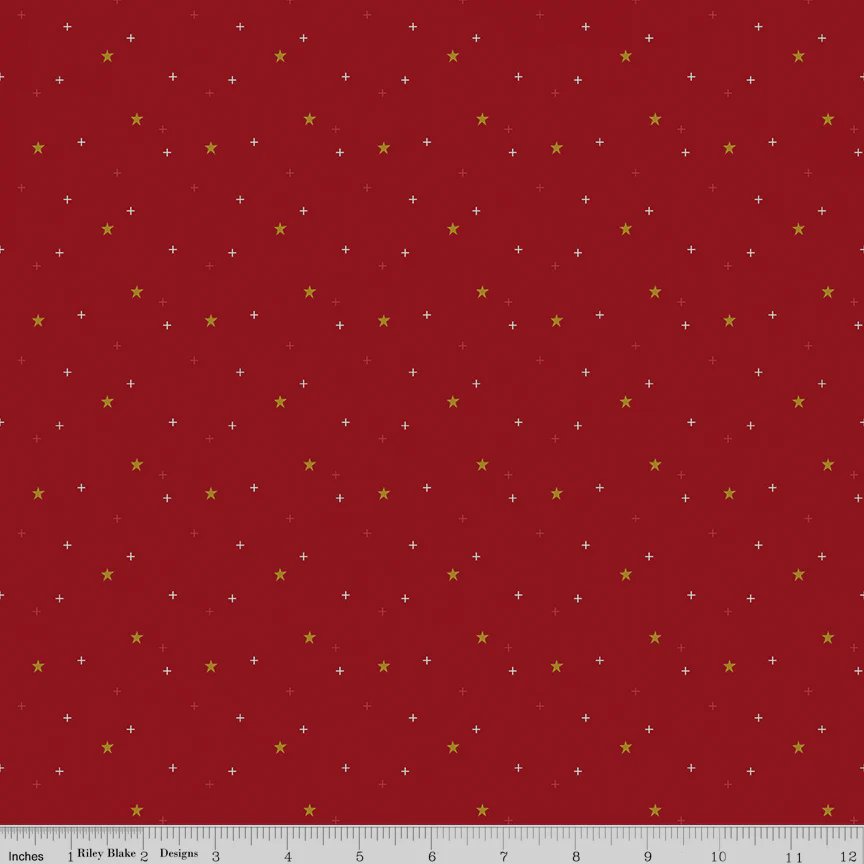 Sparkler Fabric Collection - Sparkler Star Schoolhouse - Image 2
