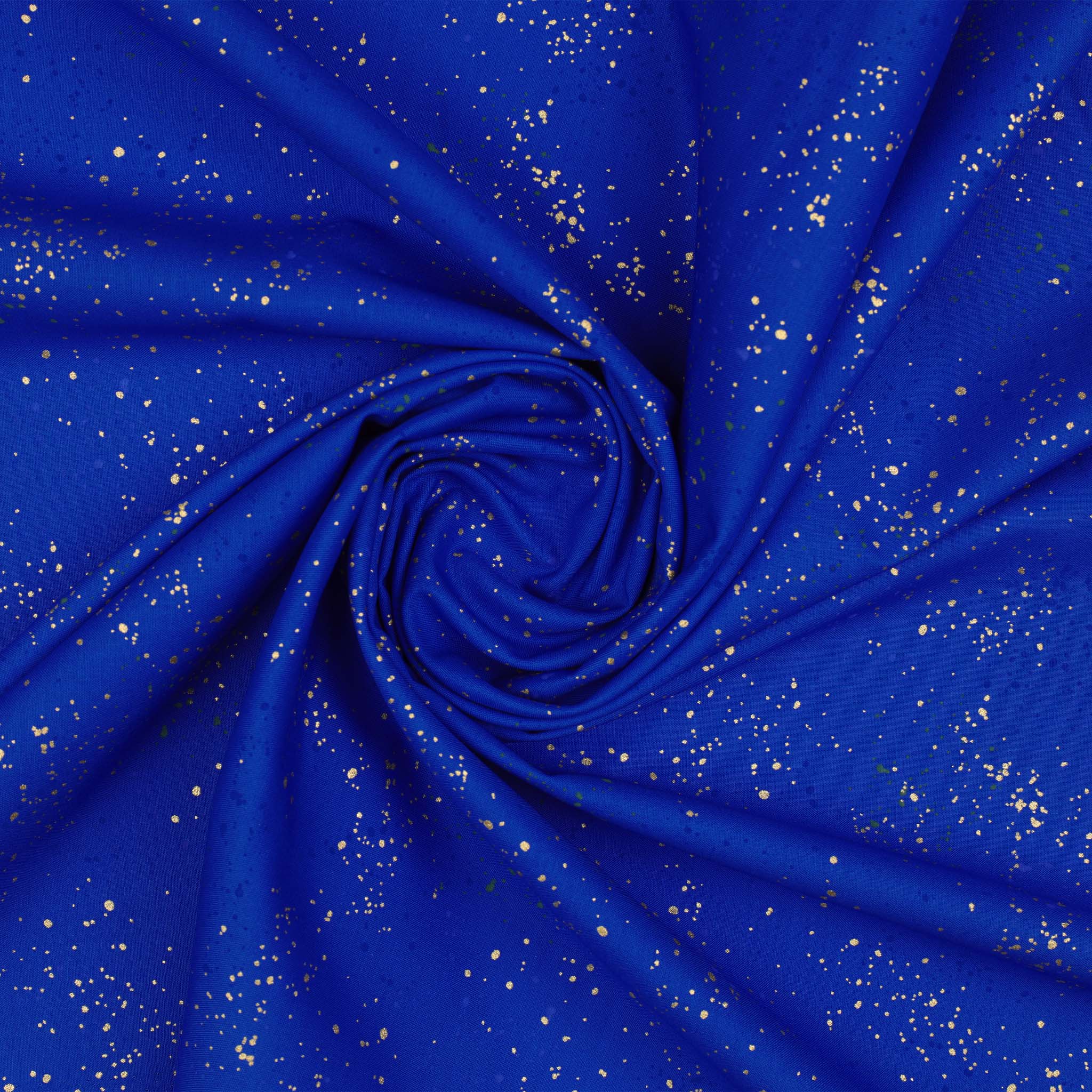 Speckled Metallic Fabric Collection - Blue Ribbon - Image 3