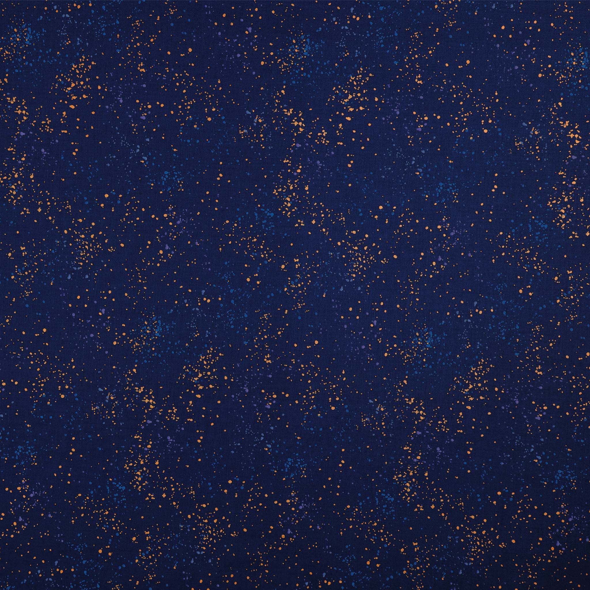 Speckled Metallic Fabric Collection - Bluebell