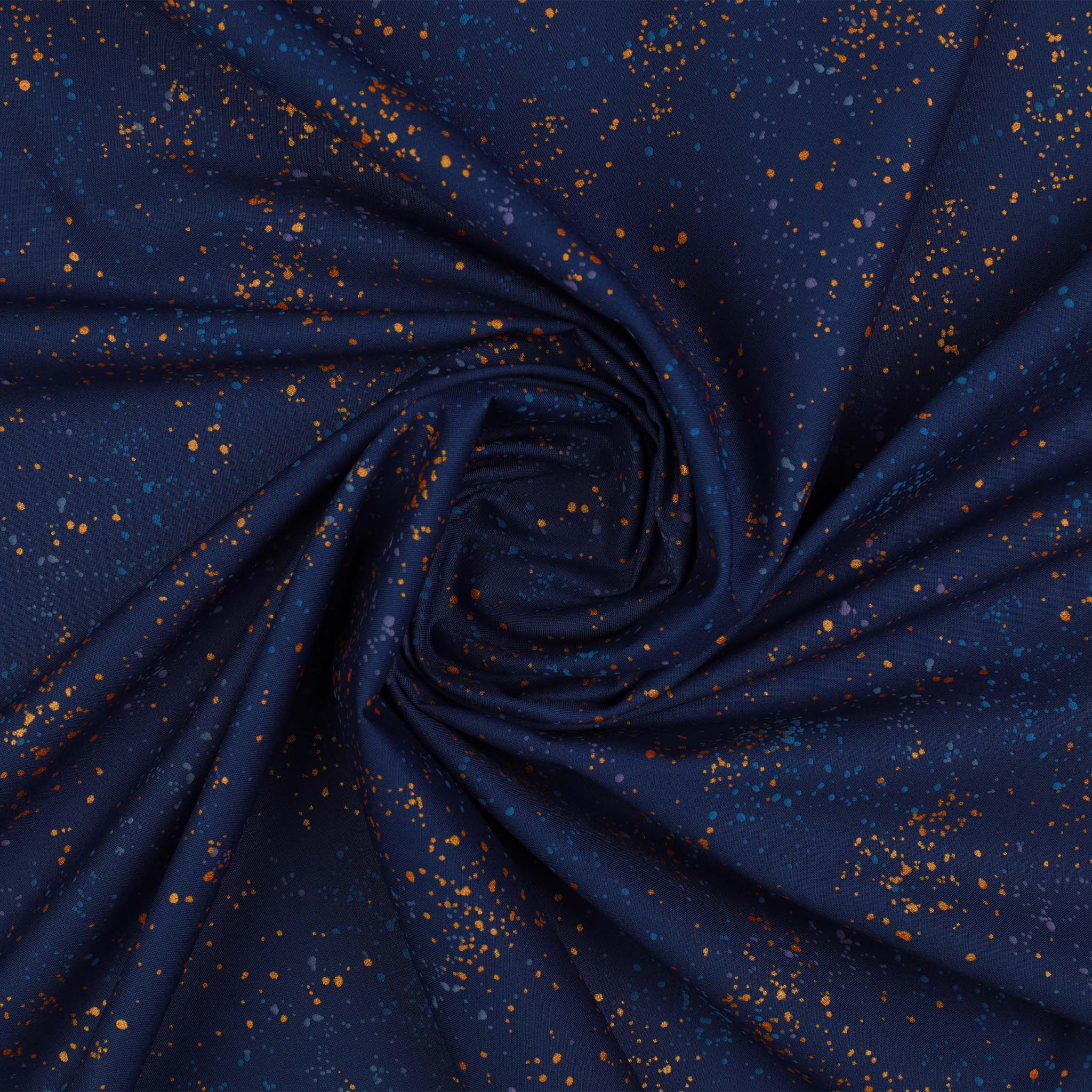 Speckled Metallic Fabric Collection - Bluebell - Image 3