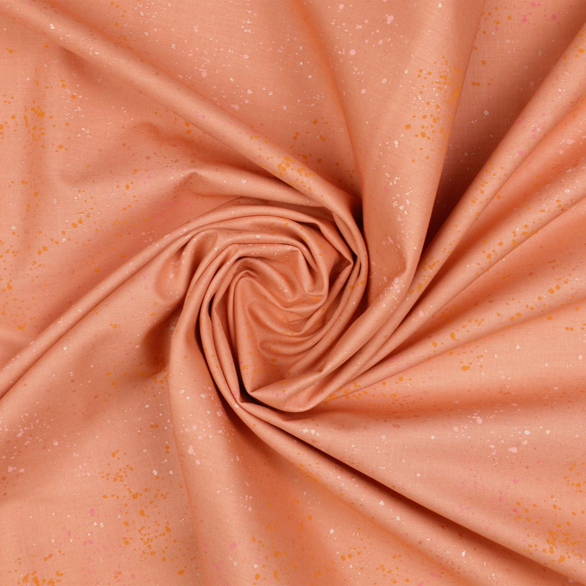 Speckled Metallic Fabric Collection - Melon - Image 3