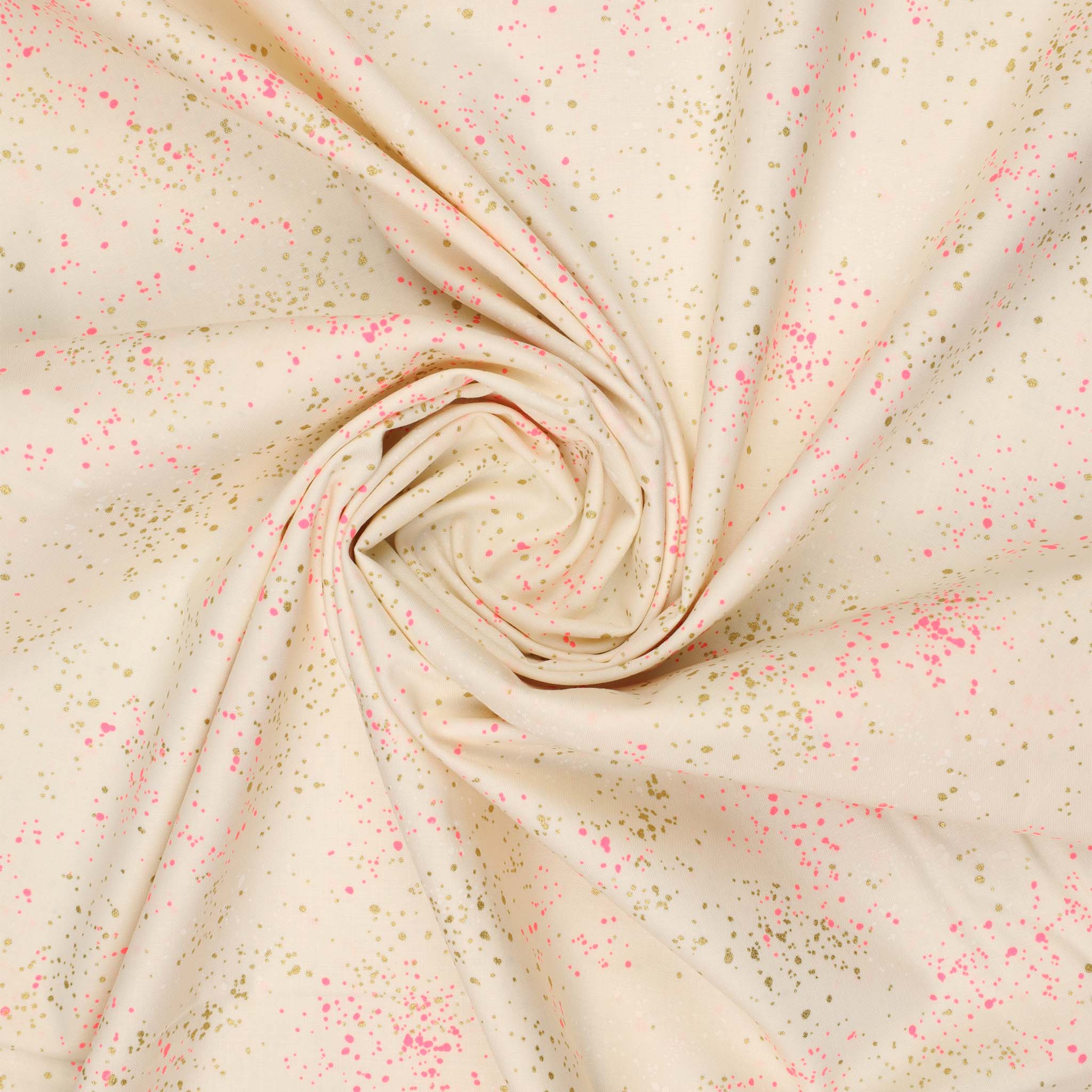 Speckled Metallic Fabric Collection - Neon Pink - Image 3