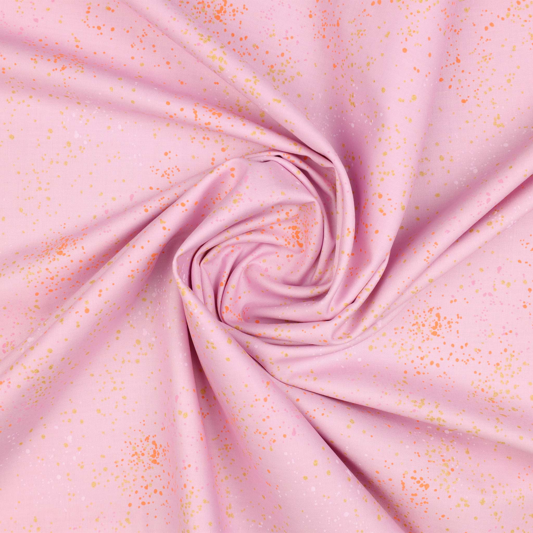 Speckled Metallic Fabric Collection - Peony - Image 3