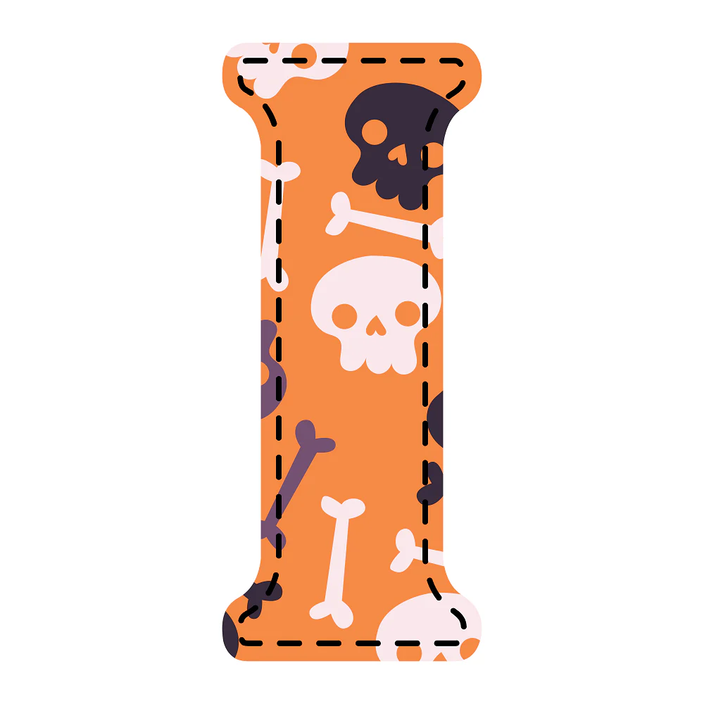 Spooky Letter ''I'' Fabric Panel