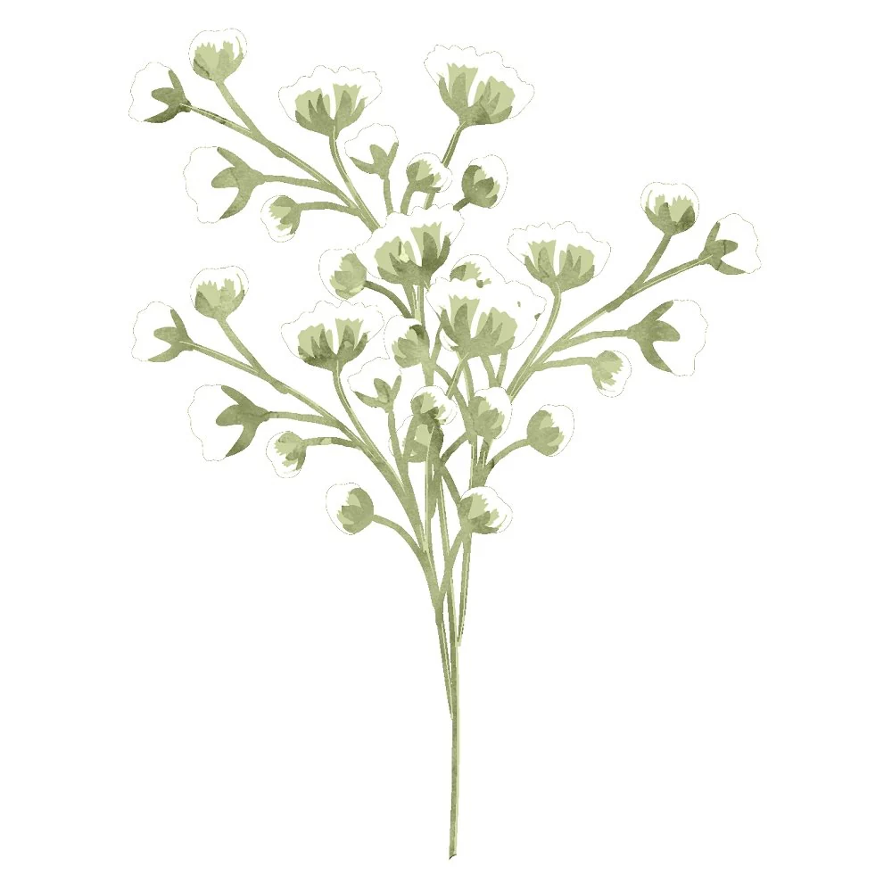 Spring Time Florals Fabric Panel