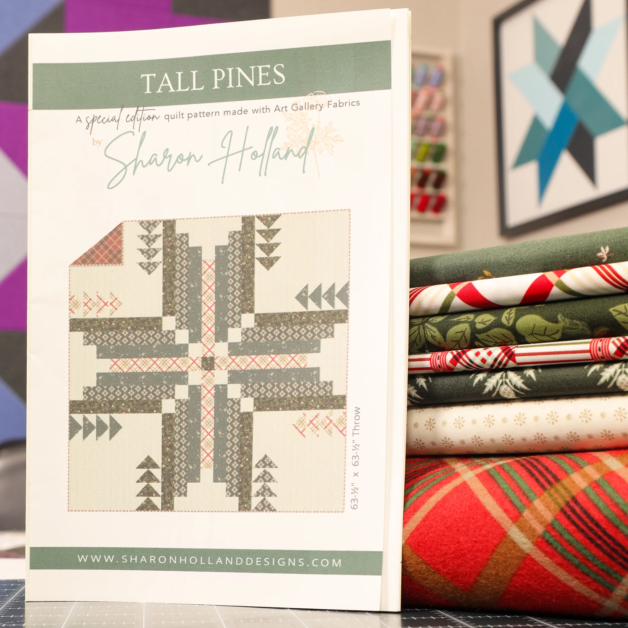 Spruce Tall Pines Quilt Kit - Image 2