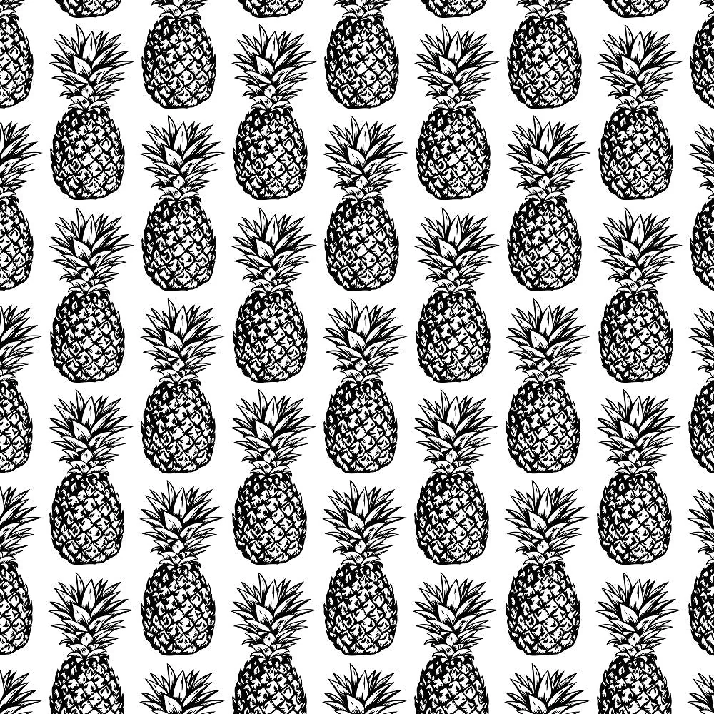 Stacked Pineapple Fabric