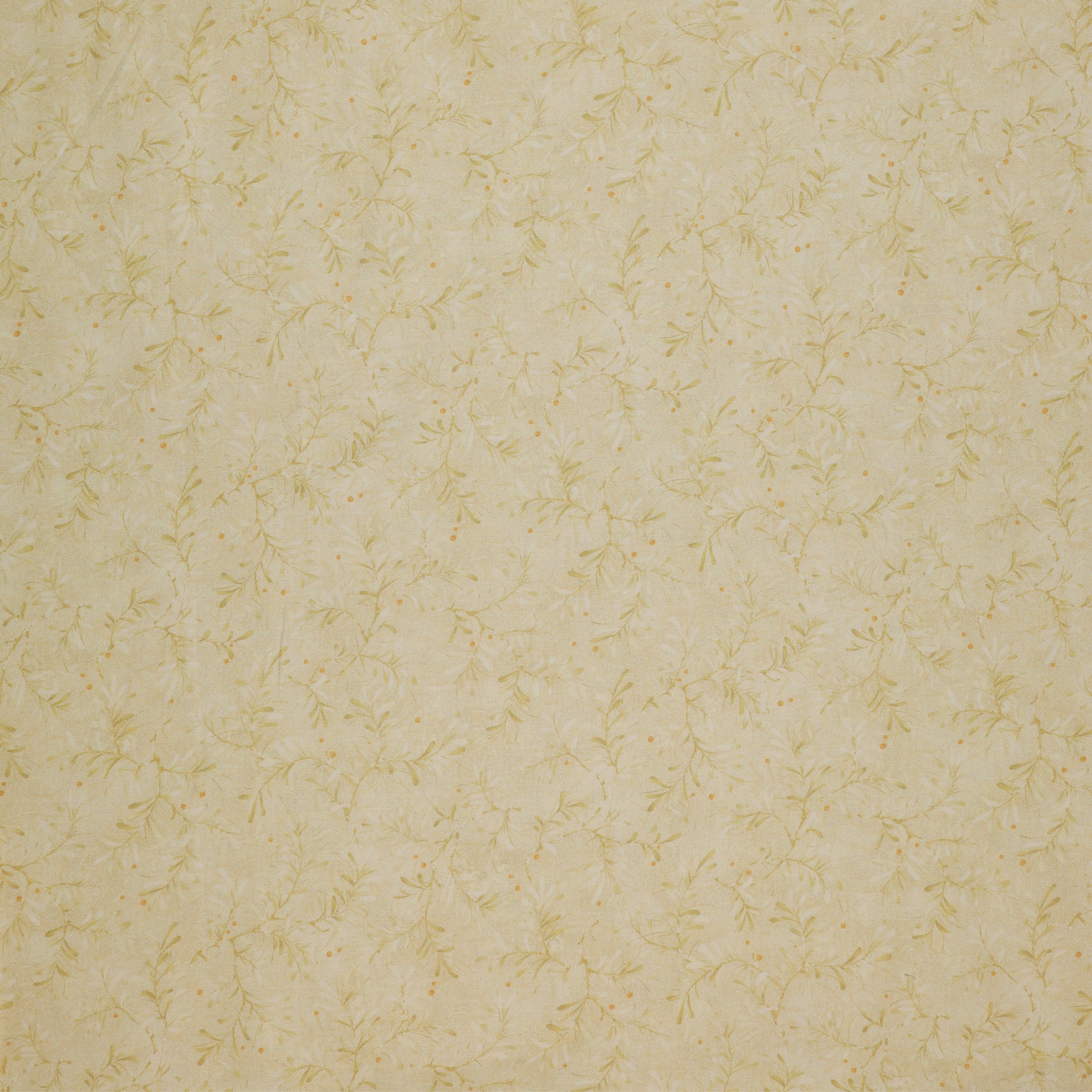 Star of Wonder, Star of Light 108" Wide Quilt Backing - Pine Boughs Cream
