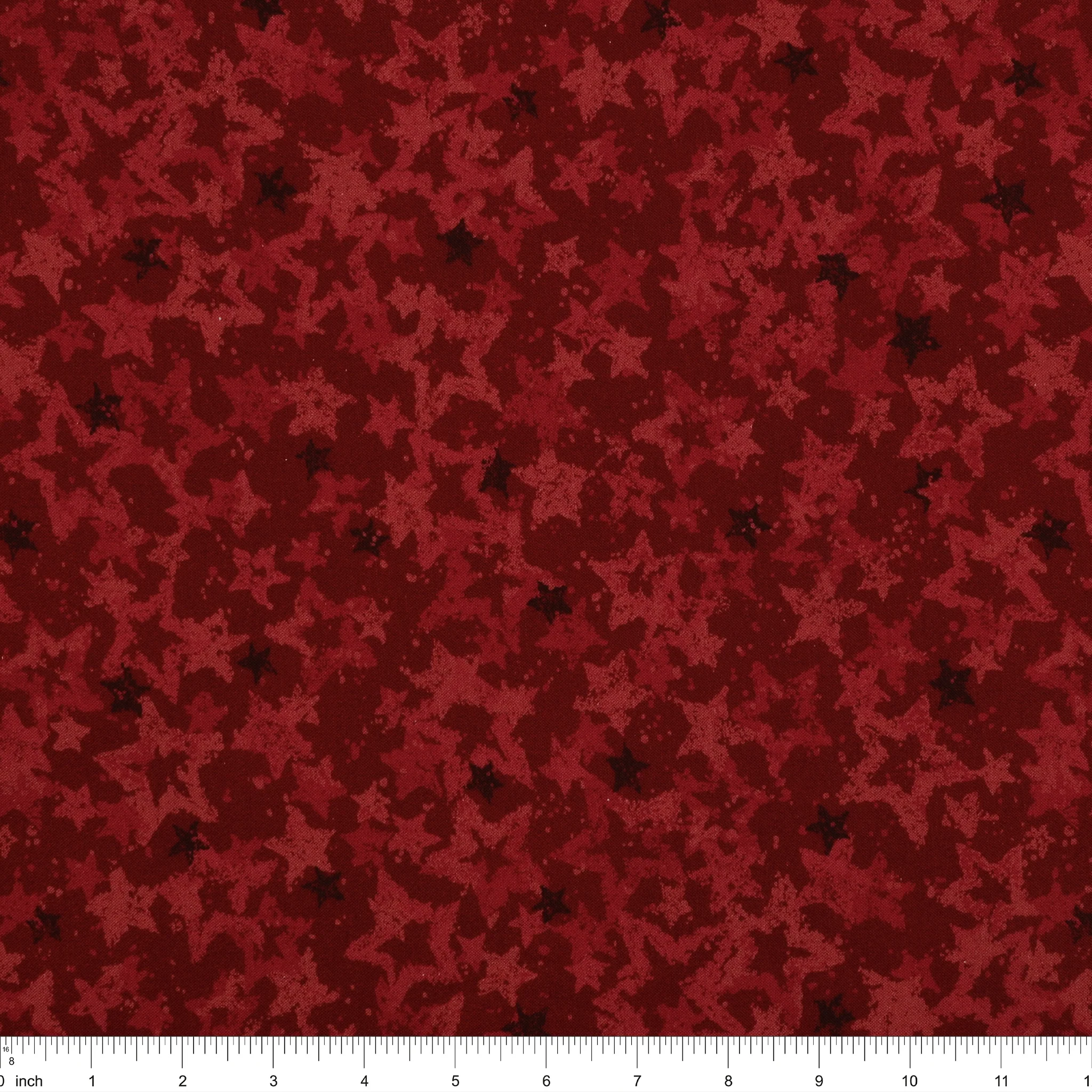 Star of Wonder, Star of Light 108" Wide Quilt Backing - Star Light Red - Image 3
