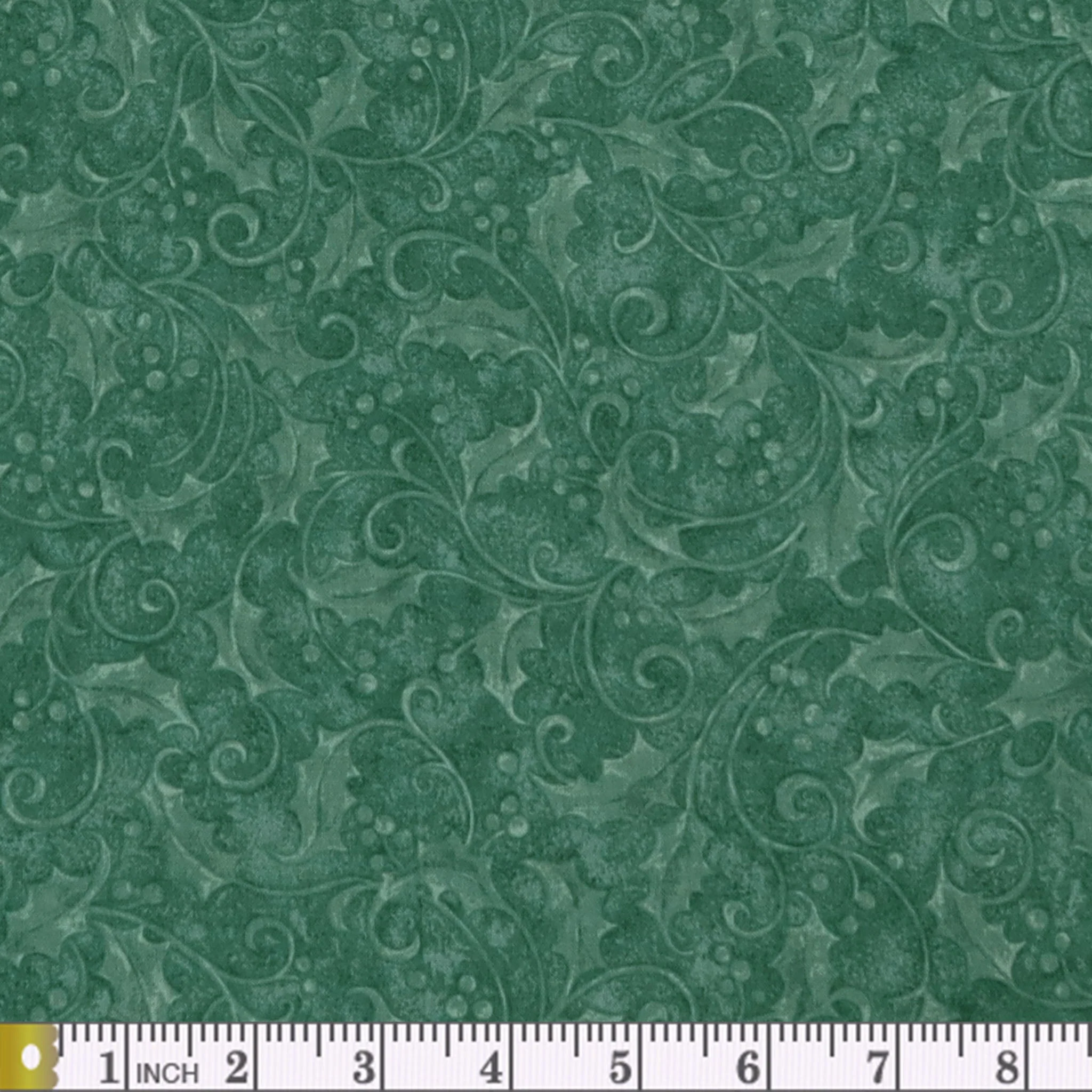 Star of Wonder, Star of Light Holly Fabric Collection - Aqua - Image 2