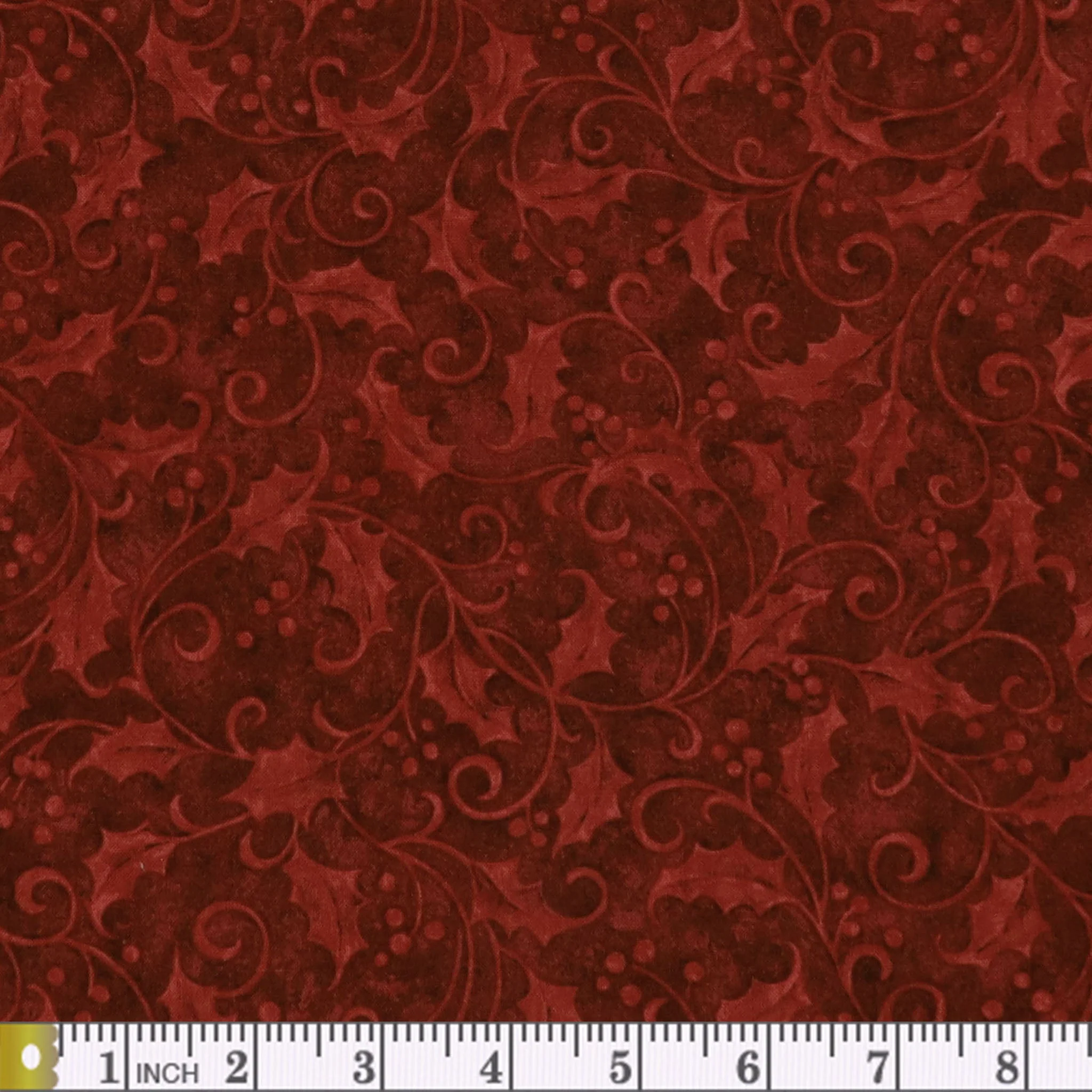 Star of Wonder, Star of Light Holly Fabric Collection - Red - Image 2