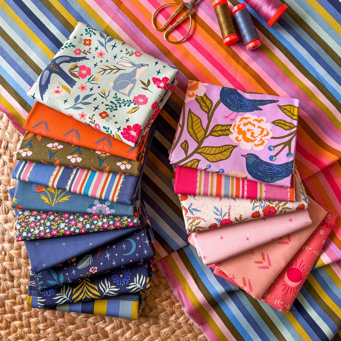 Starling Fabric Collection - Etchmark Meadow - Image 12