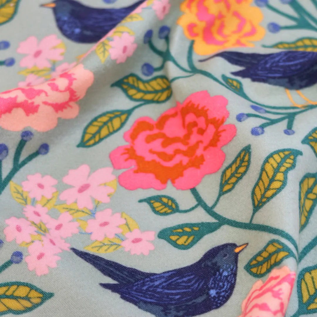 Starling Fabric Collection - Etchmark Meadow - Image 6