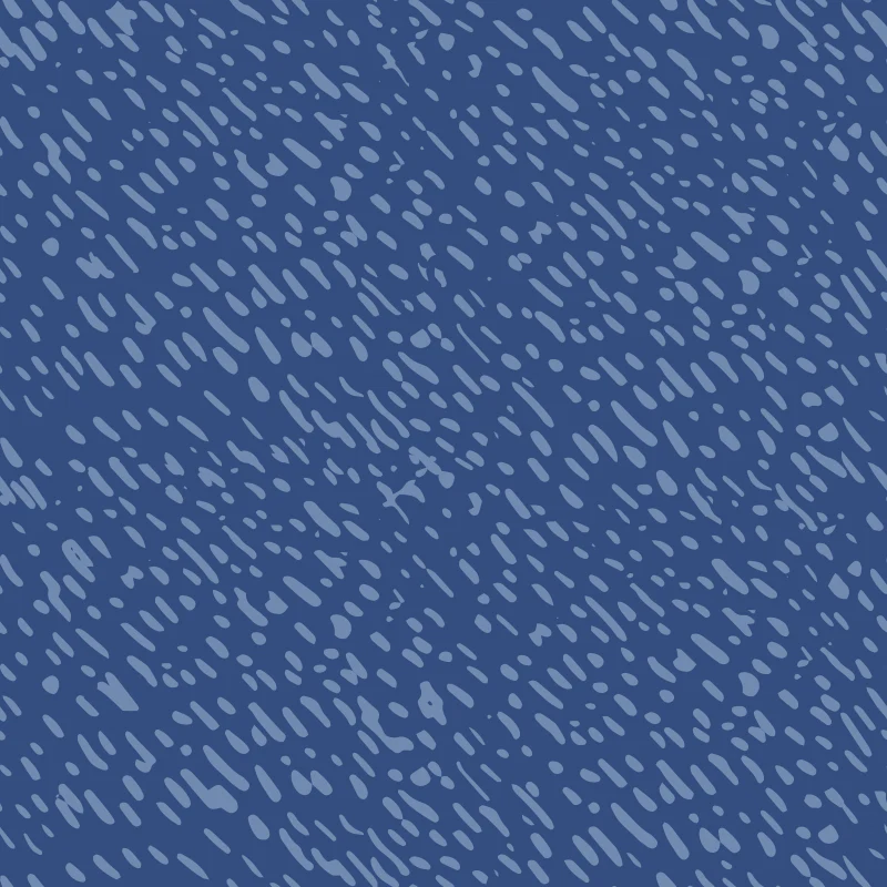 Starry Night Dashing Dots Fabric - Dark Blue