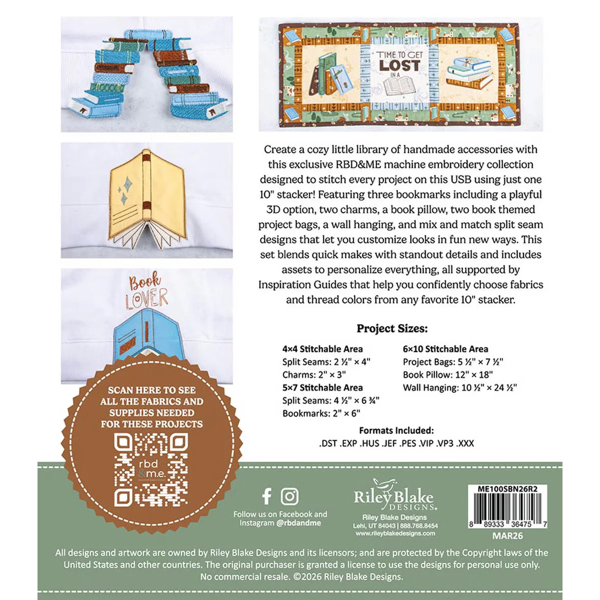 Stitch Your Book Nook Embroidery USB Pattern - Image 14
