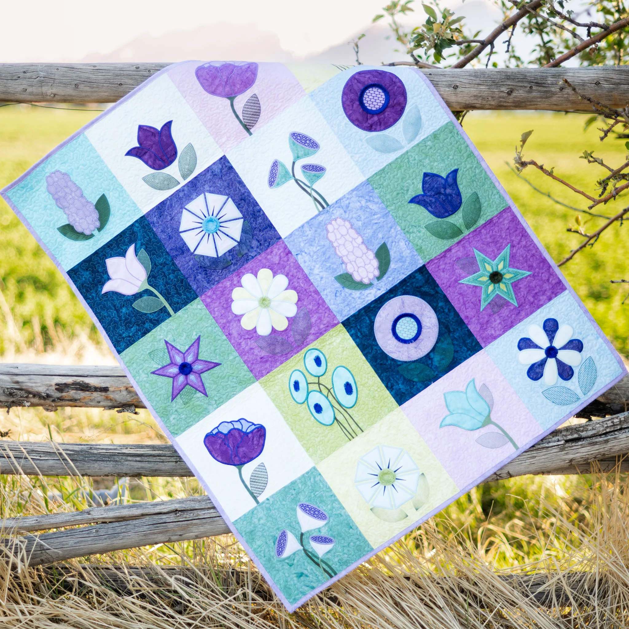 Stitch Your Flower Garden Embroidery USB Pattern - Image 9