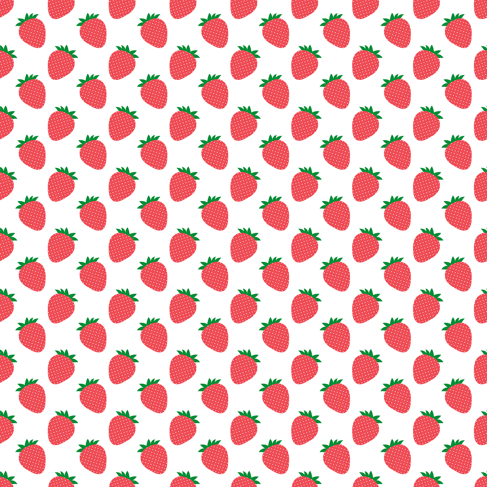 Strawberry Patch Speckled Strawberries Fabric