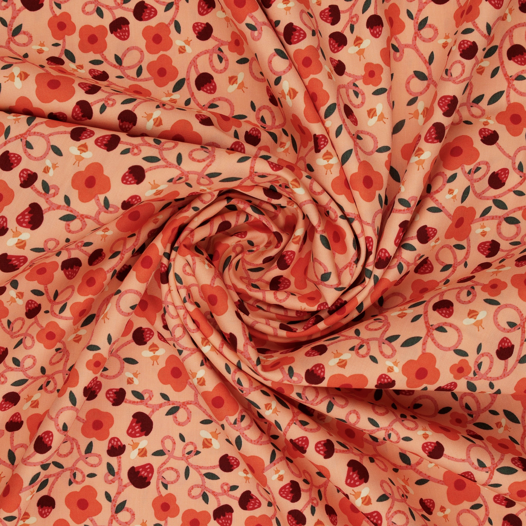 Summer Homestead Fabric Collection - Vibrant Vines - Image 2