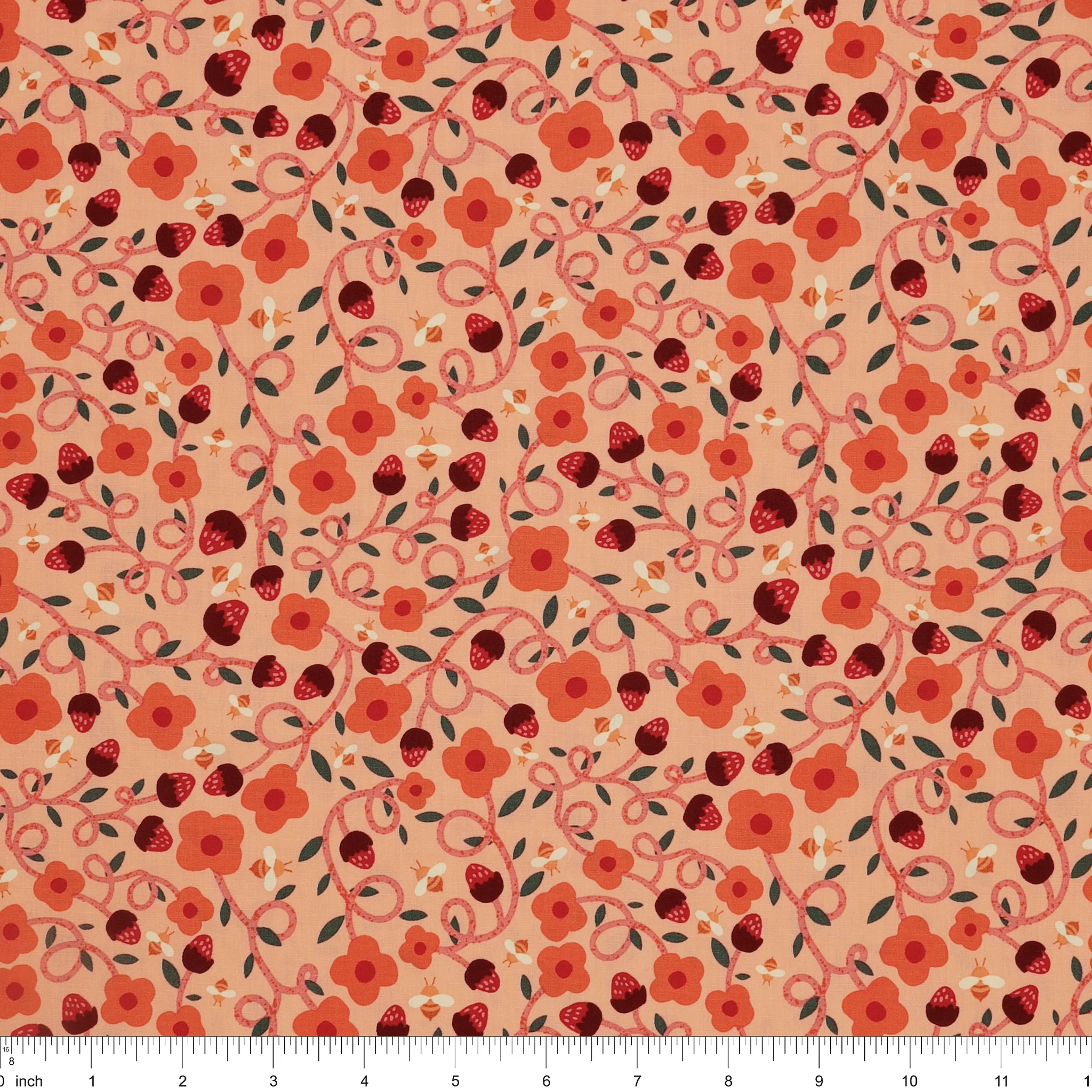 Summer Homestead Fabric Collection - Vibrant Vines - Image 3