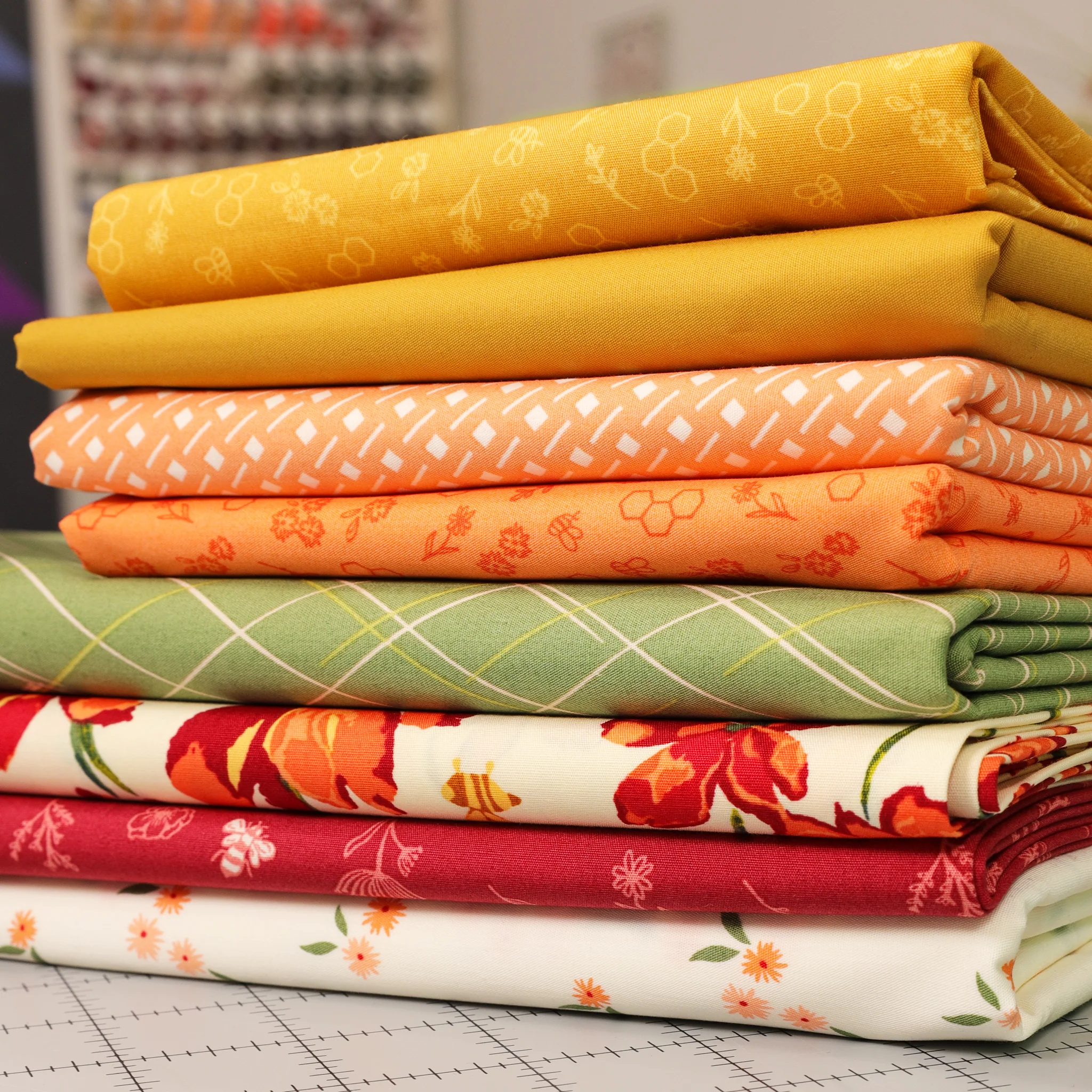 Summer Homestead Summer Blooms Quilt Kit - Image 5
