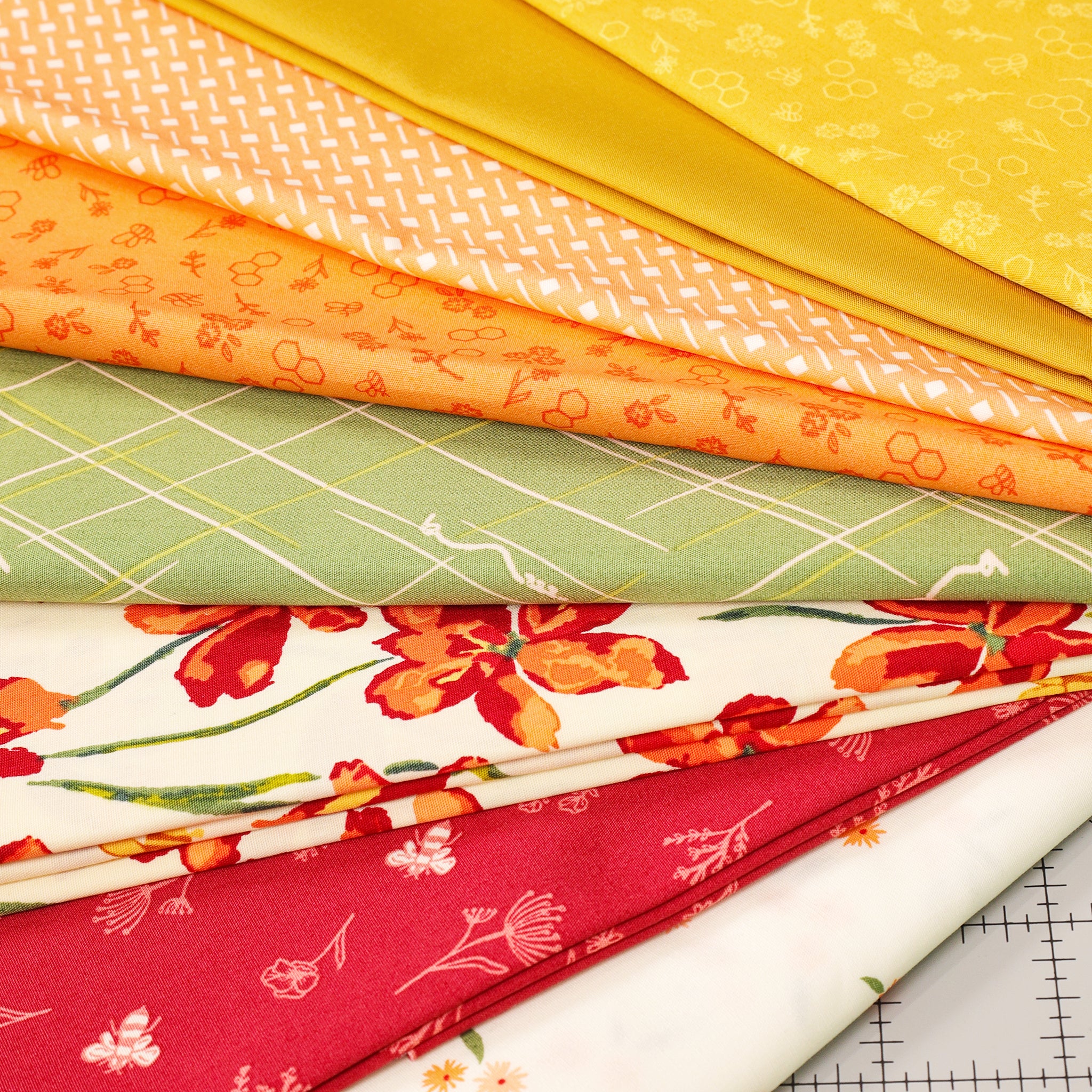 Summer Homestead Summer Blooms Quilt Kit - Image 6