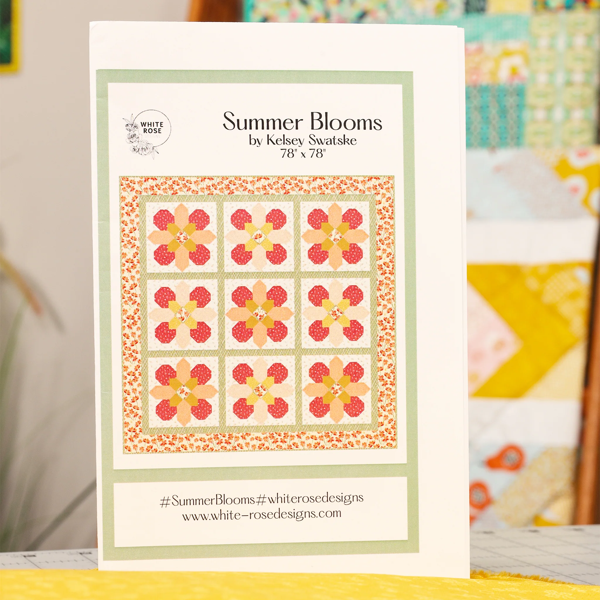 Summer Homestead Summer Blooms Quilt Kit - Image 7
