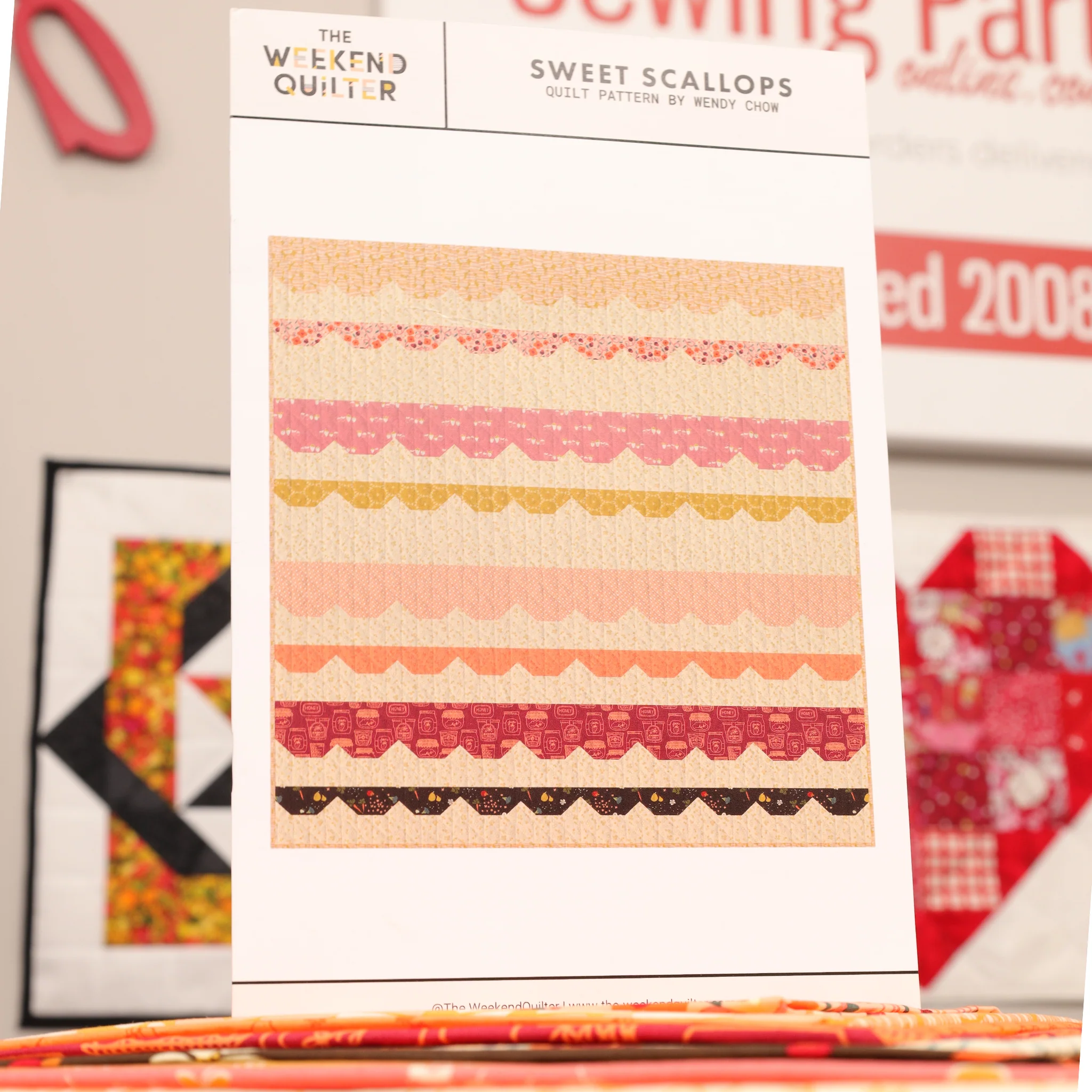 Summer Homestead Sweet Scallops Quilt Kit - Image 11