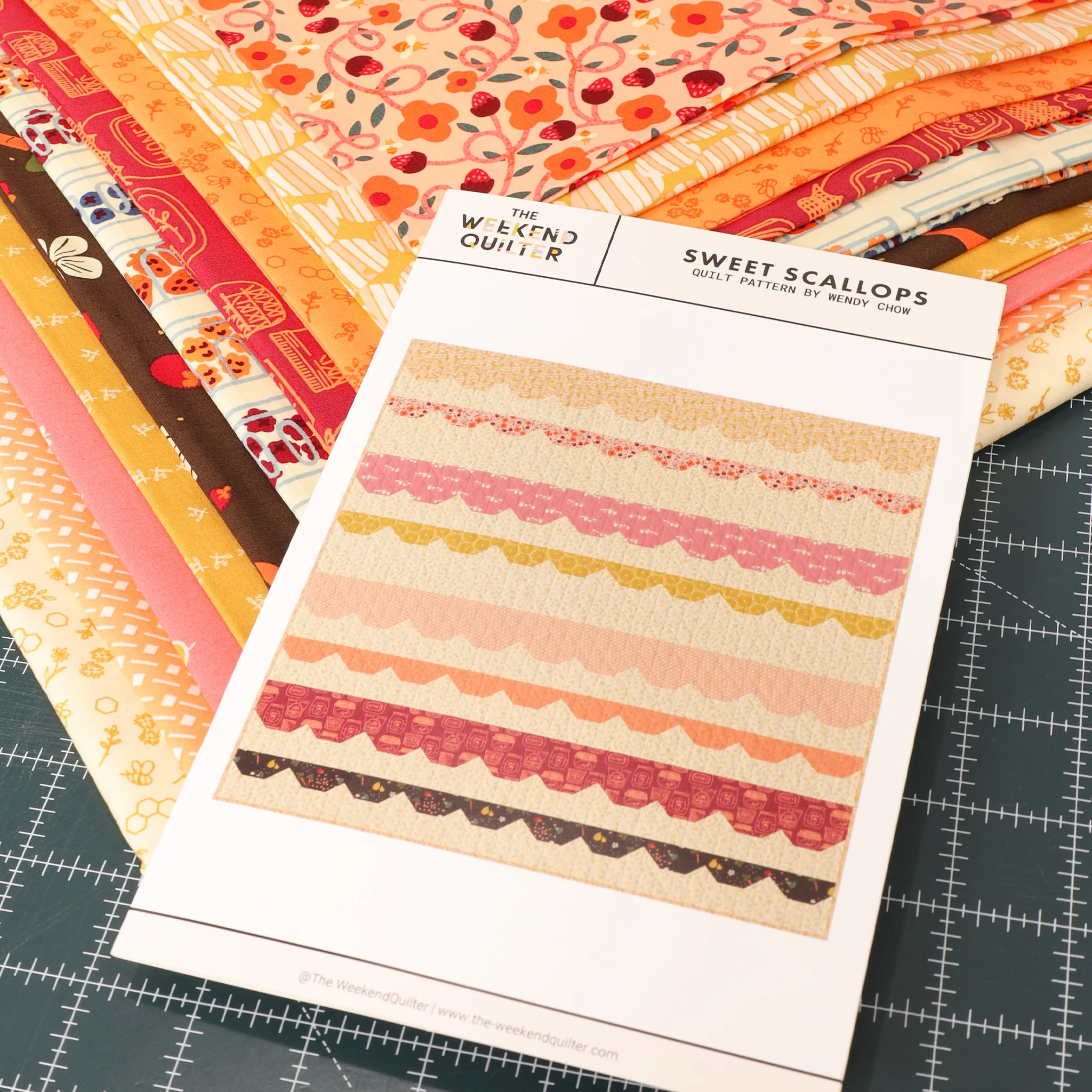 Summer Homestead Sweet Scallops Quilt Kit - Image 2