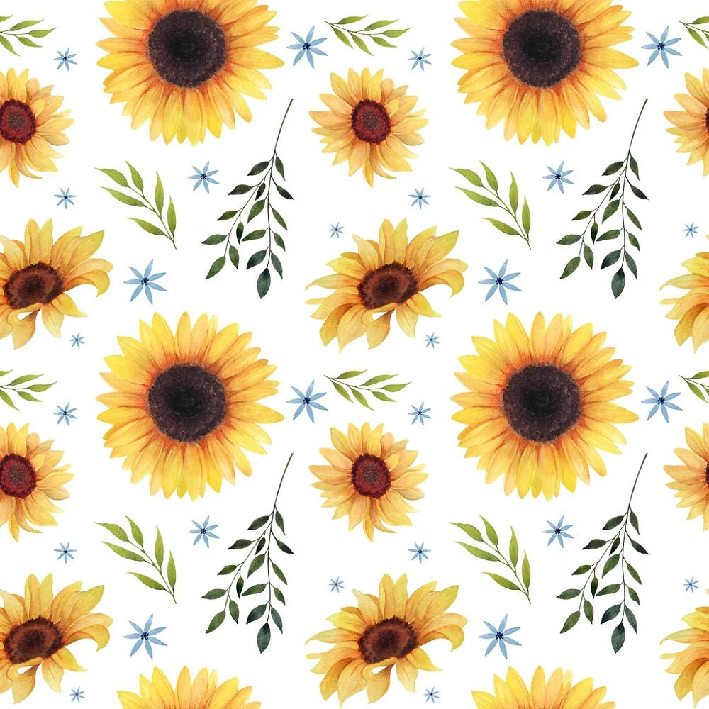 Summer Sunflowers Fabric