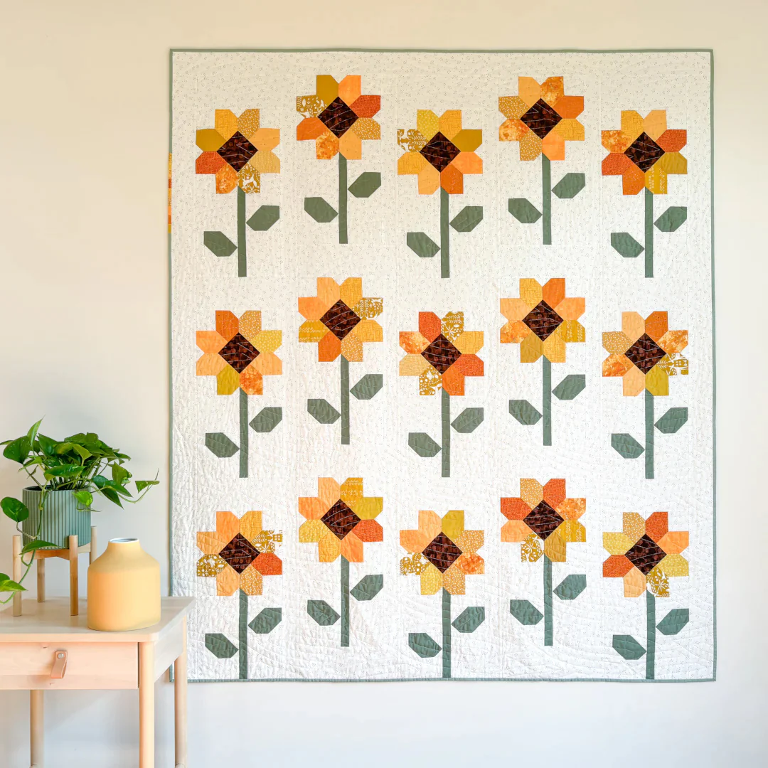 Sunflowers Quilt Pattern