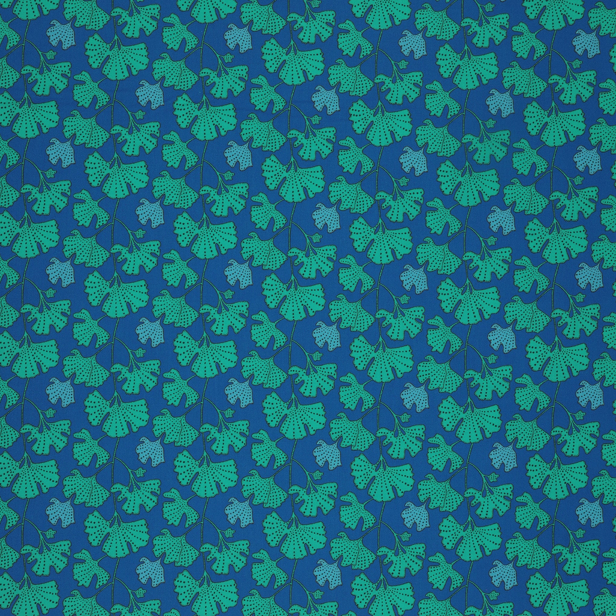 Sunshine Fabric Collection - Ginkgo Cerulean