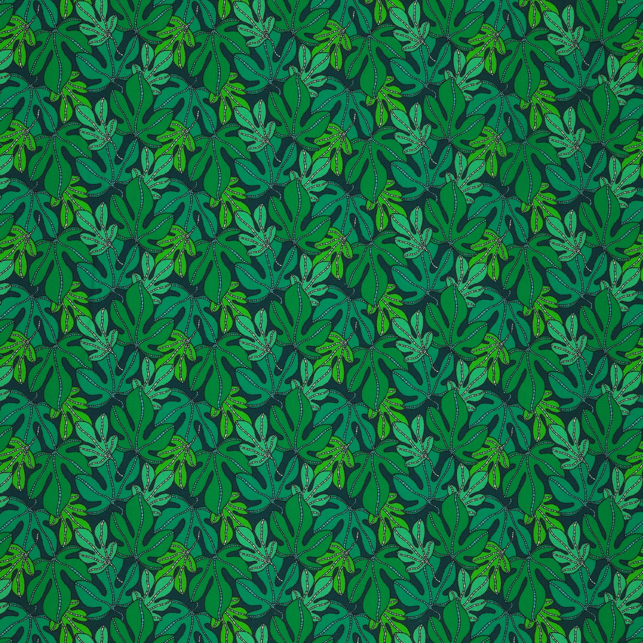 Sunshine Fabric Collection - Monstera Forest
