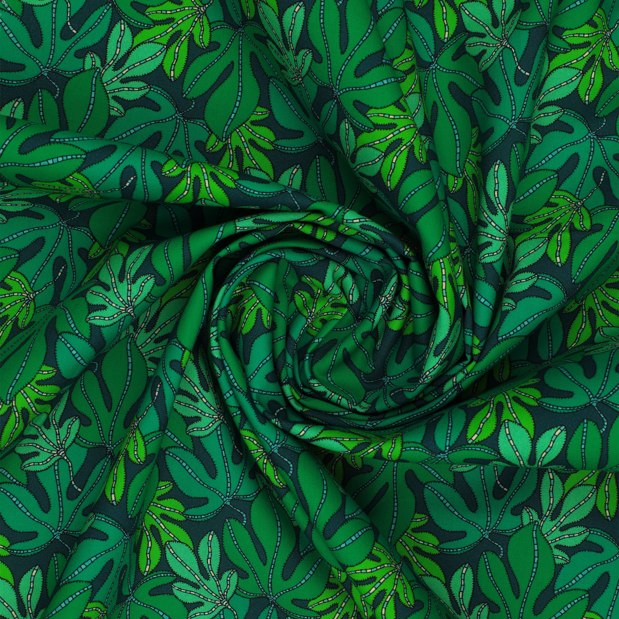Sunshine Fabric Collection - Monstera Forest - Image 2