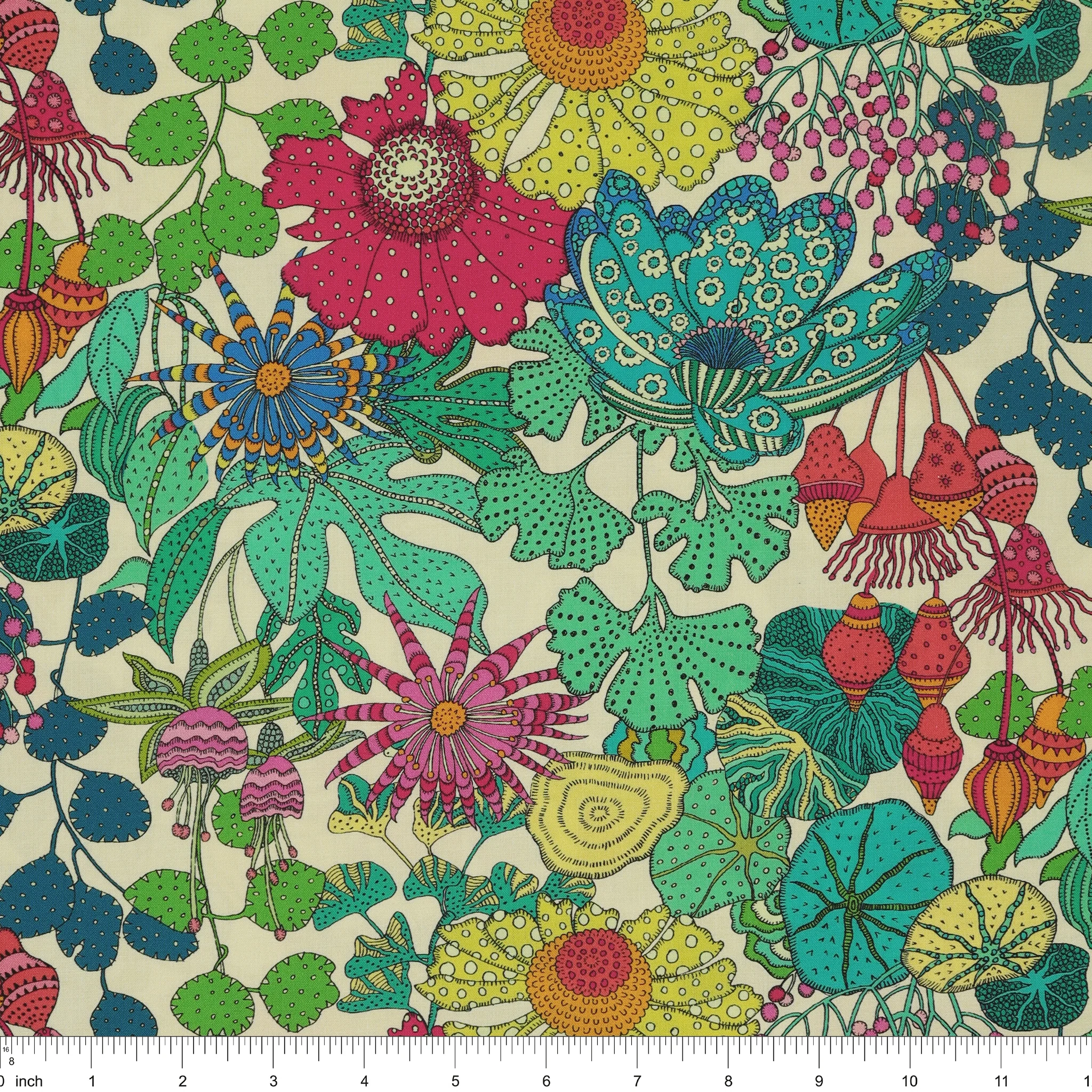 Sunshine Fabric Collection - Peony Park Cream - Image 3
