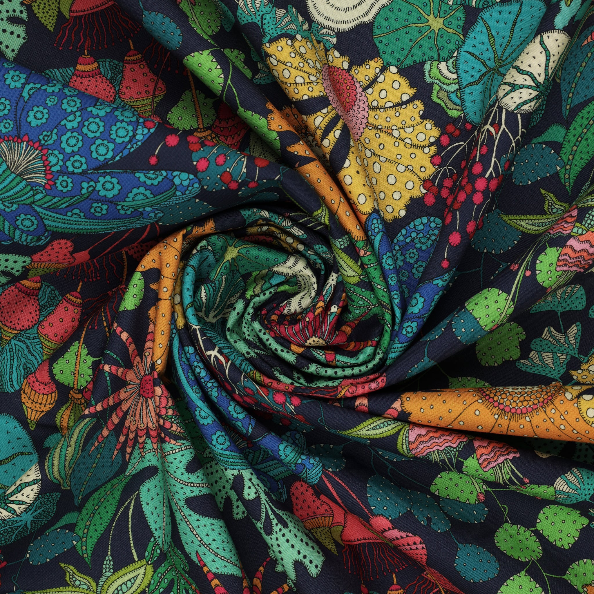 Sunshine Fabric Collection - Peony Park Indigo - Image 2