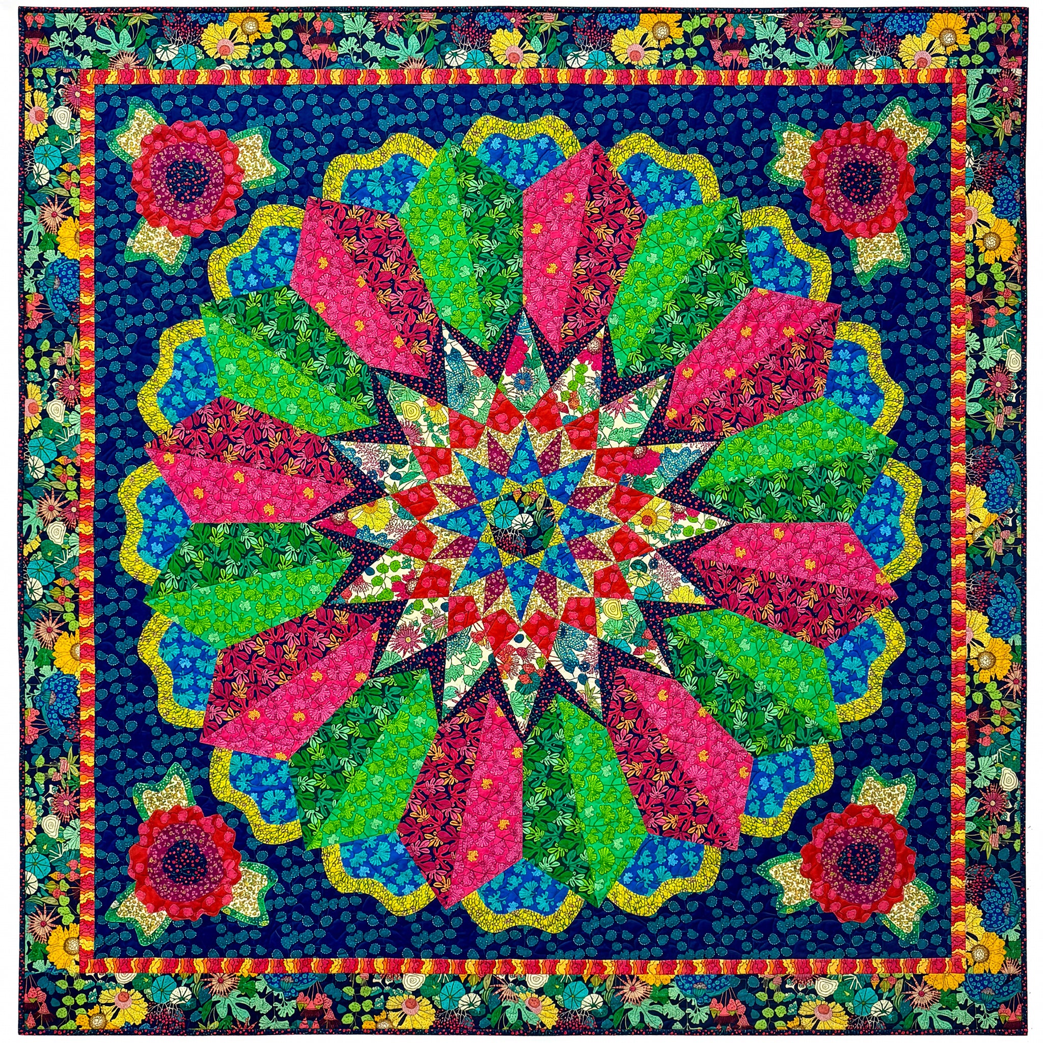 Sunshine Summer Garden Quilt Kit - Image 10