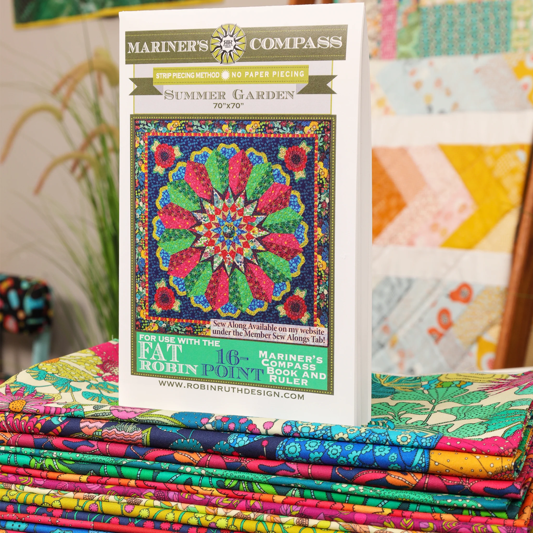 Sunshine Summer Garden Quilt Kit - Image 5