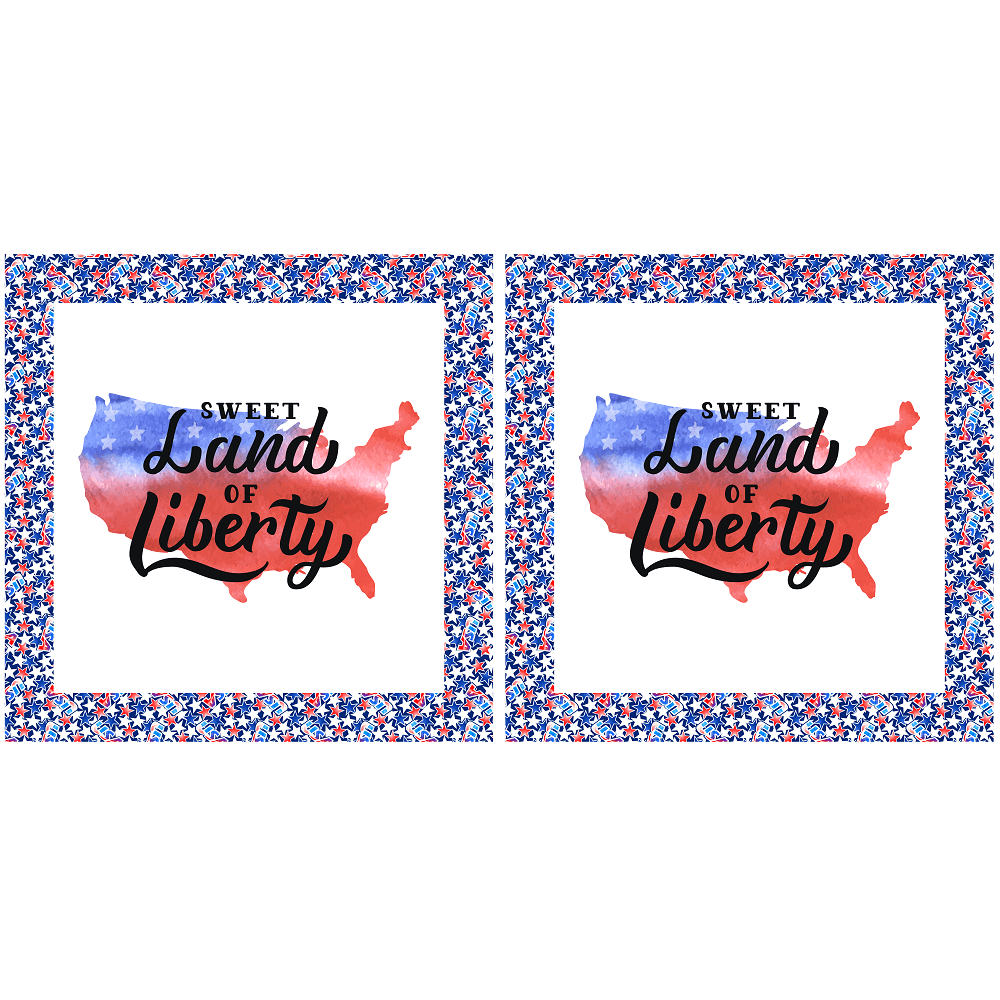 Sweet Land of Liberty Pillow Panel - Image 2