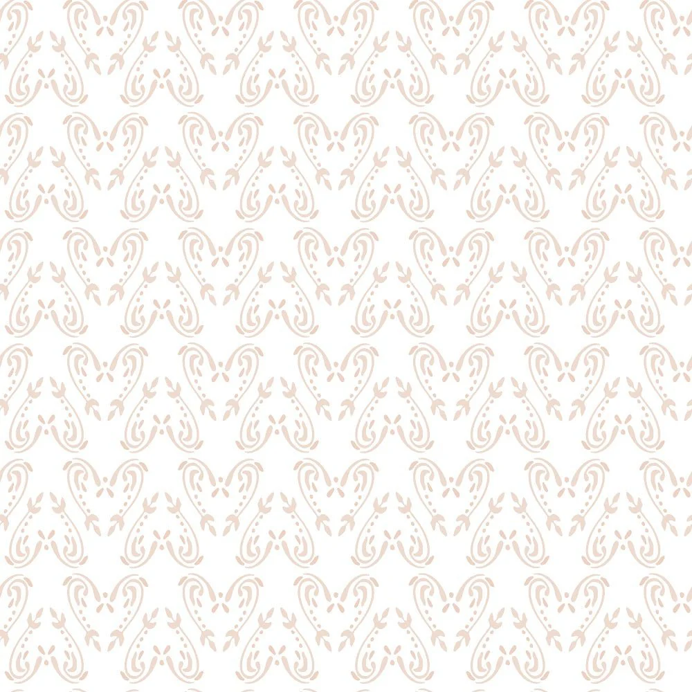 Sweet Like Roses Pattern Fabric - Pink