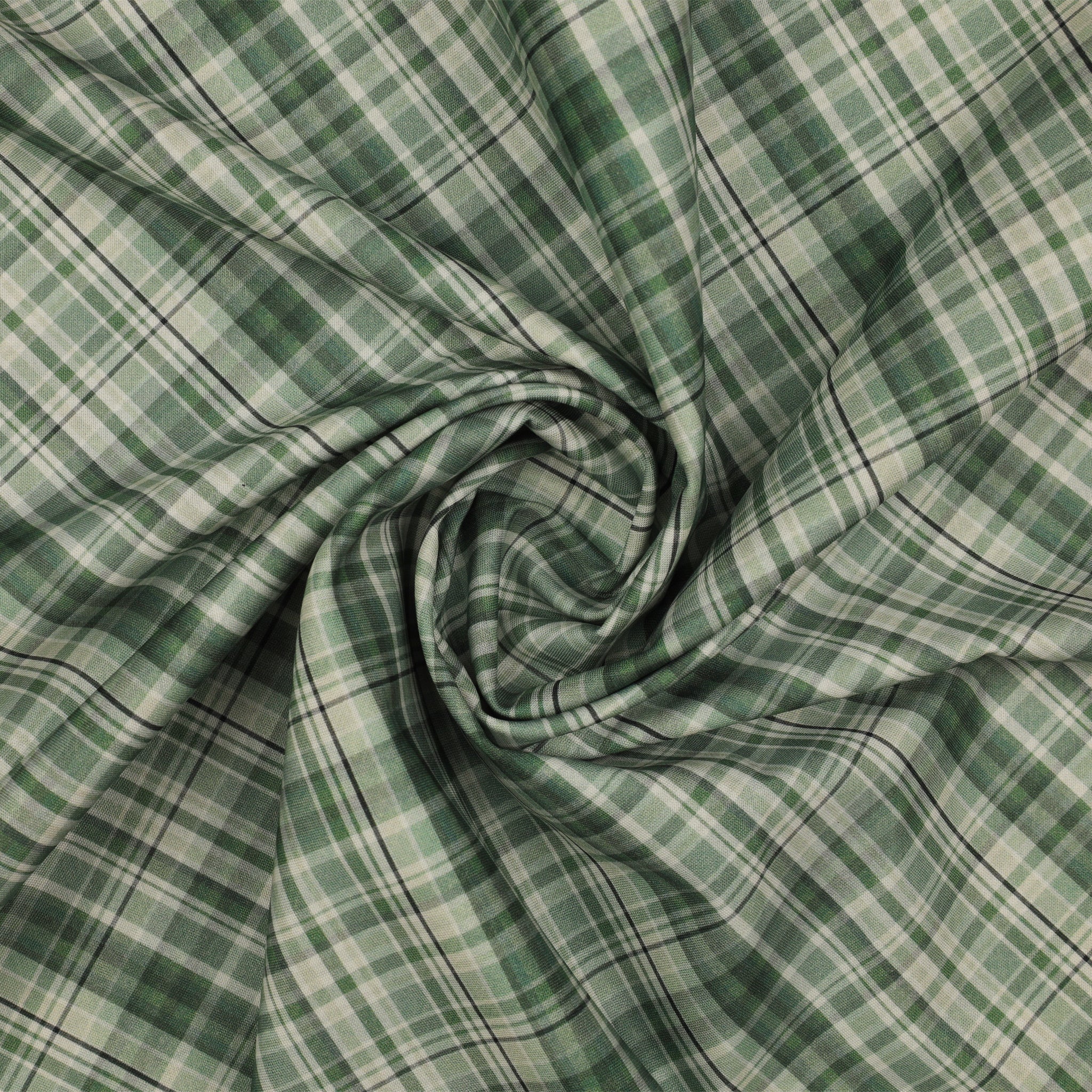 Sweet Meadow Fabric Collection - Garden Plaid Sage - Image 2
