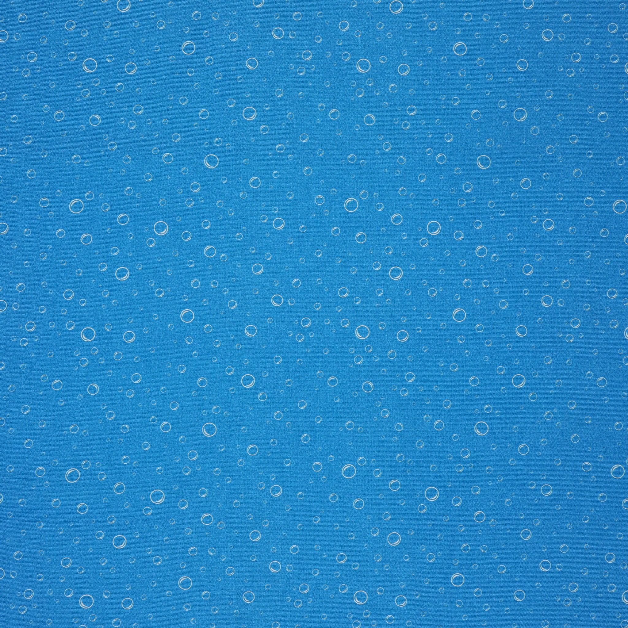 Swim With Me Fabric Collection - Bubbly Medium Blue