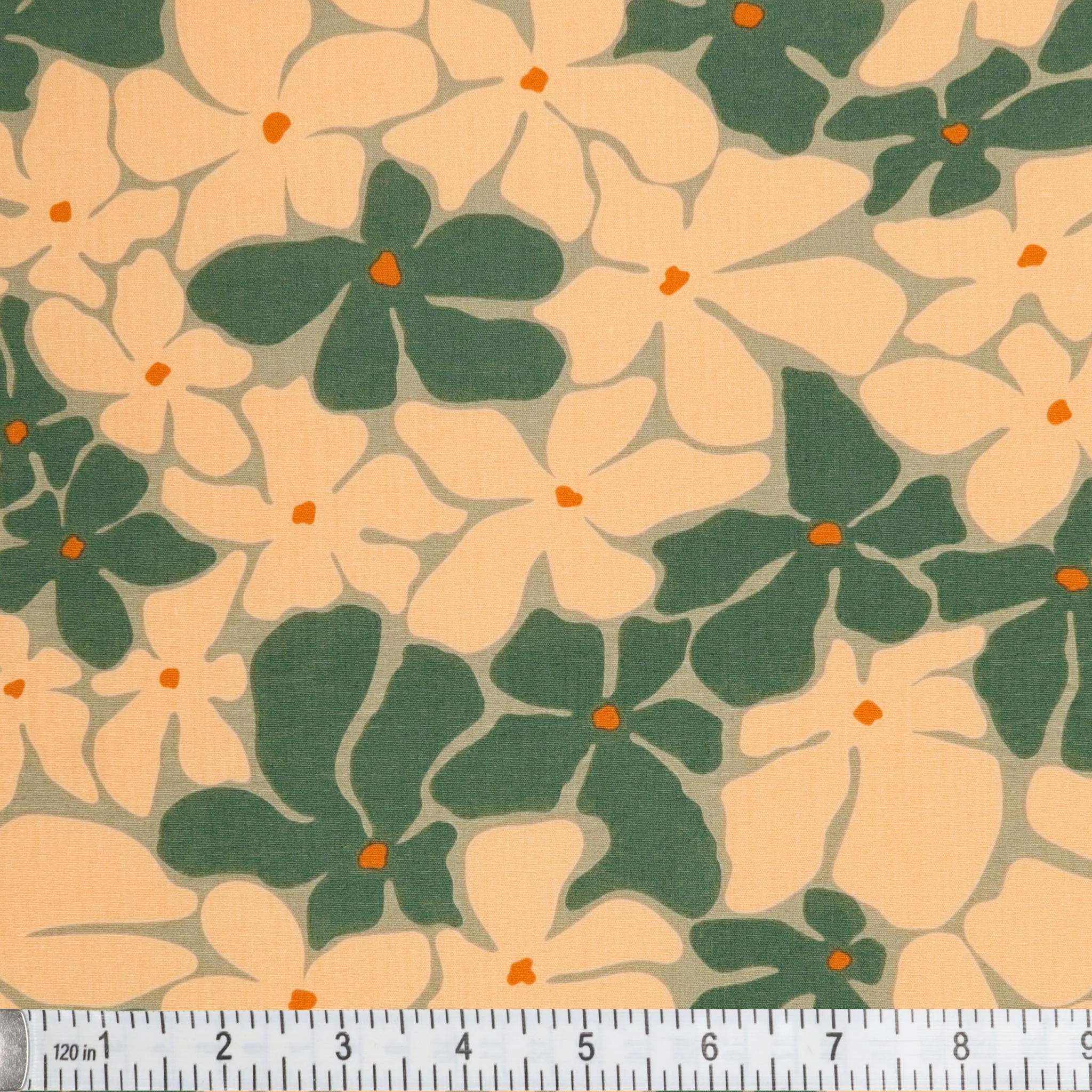 Tangerine Fabric Collection - Bloom Burst Sunset - Image 2
