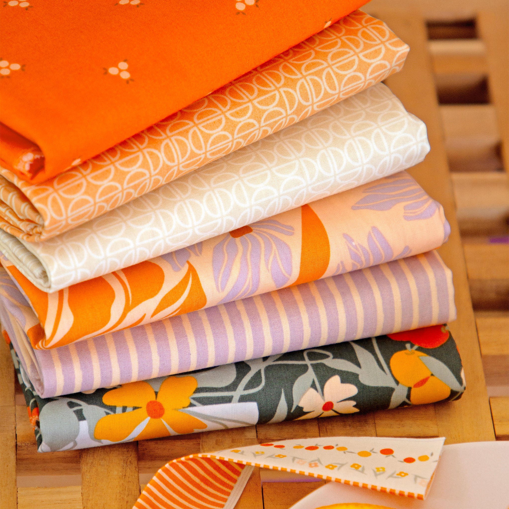 Tangerine Fabric Collection -  Orchard Bound - Image 7