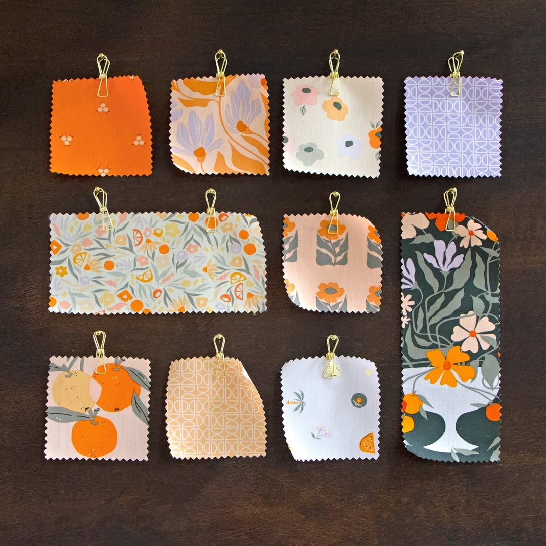 Tangerine Fabric Collection -  Orchard Bound - Image 4
