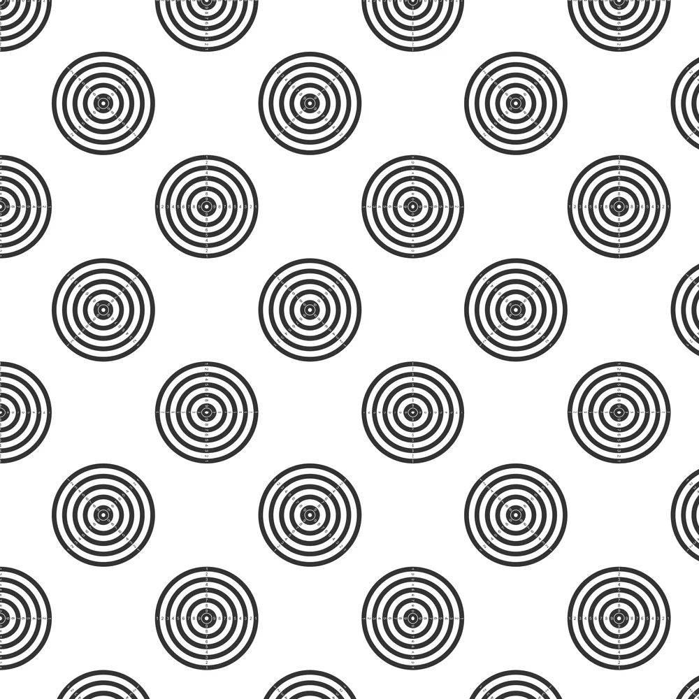 Target Practice Fabric - Black