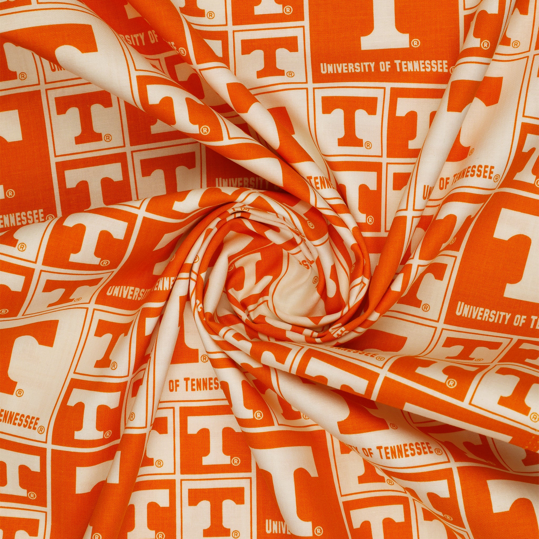 Tennessee Vols Geometric Fabric - Image 2