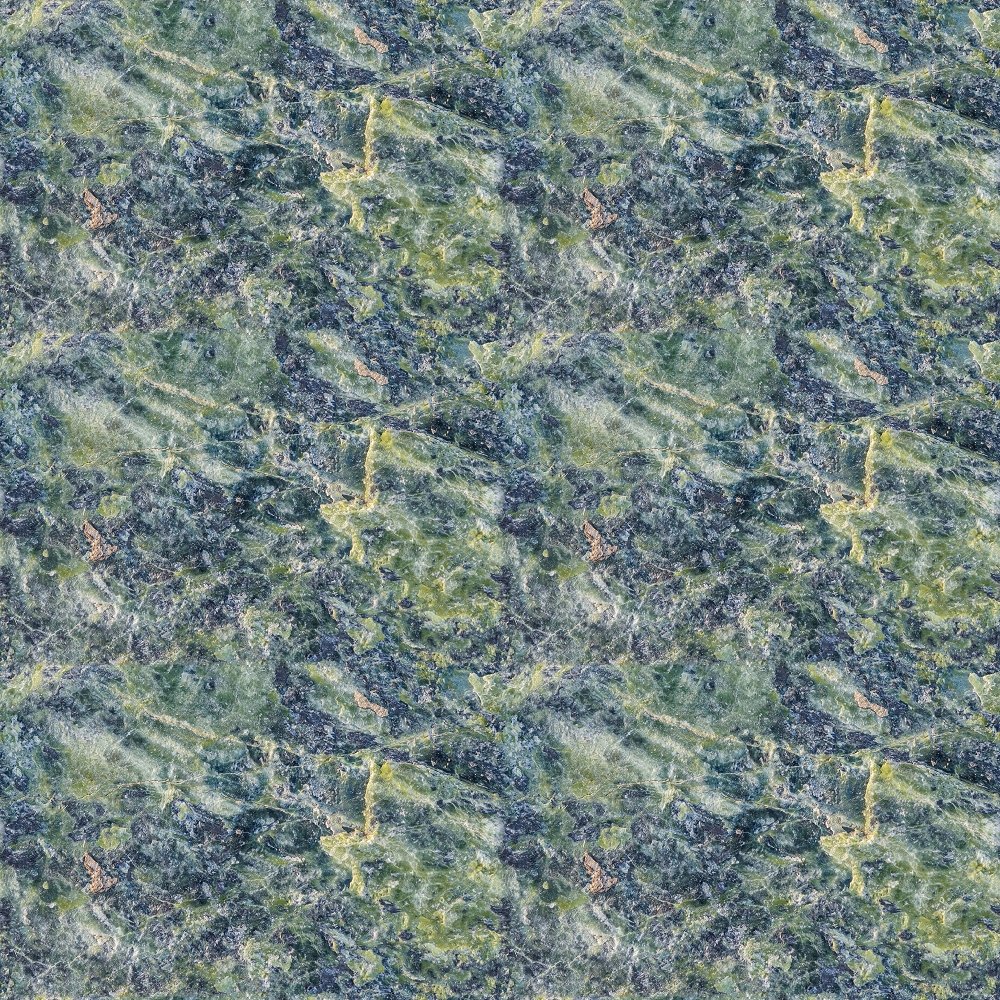 Textured Stone Fabric - Blue/Green