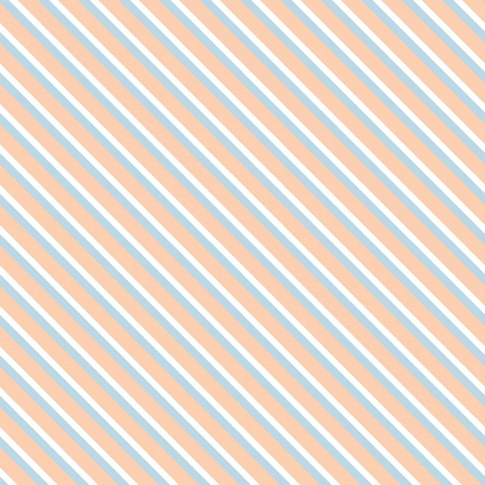 The Bees Knees Pink Double Stripes Fabric